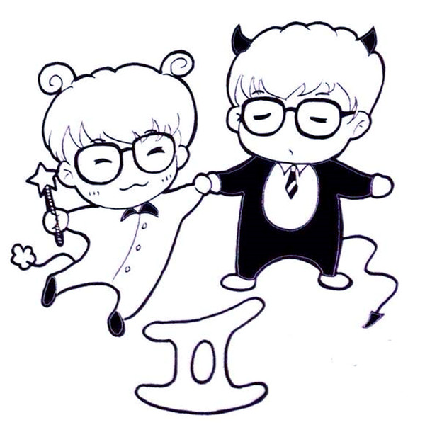 其实双子座还挺可爱的