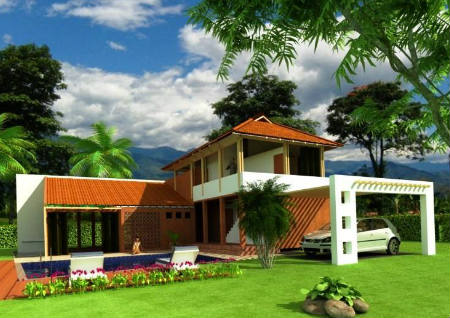 别墅花园风水布局