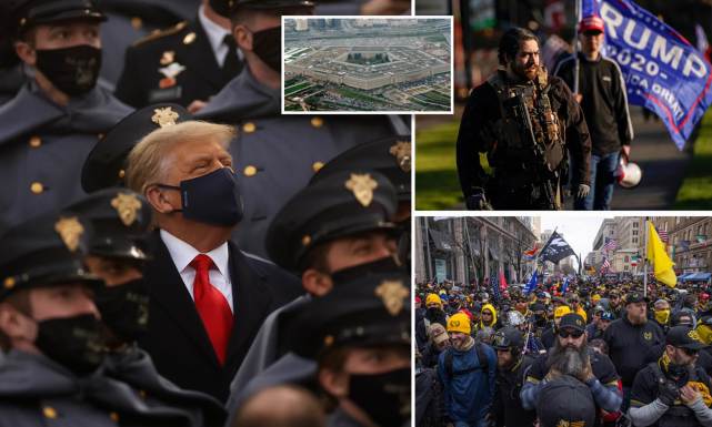 担心特朗普发动民兵推翻大选,美军方正在秘密做准备 担心特朗普发动民兵推翻大选,美军方正在秘密做准备