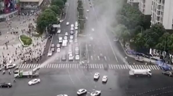 仪式感拉满！成都高新区水门仪式庆祝解封