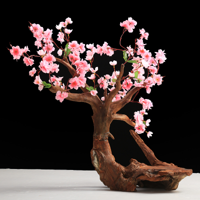 卧室的床头柜可以放桃花吗