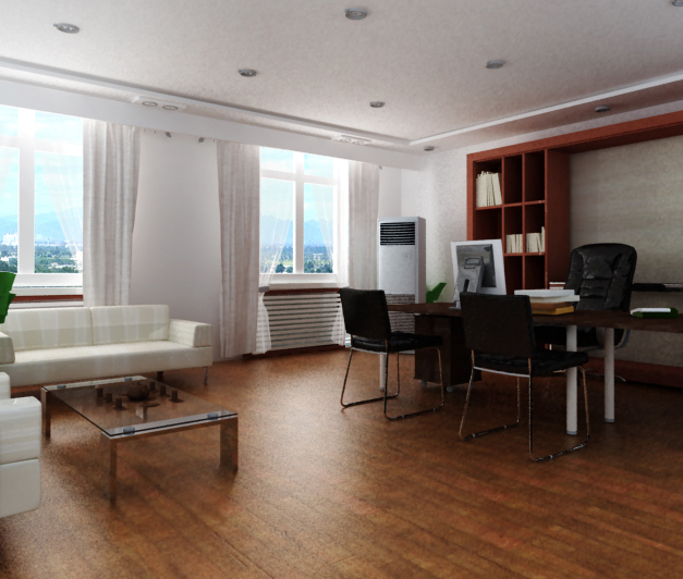 公室财位是否可以放空调？