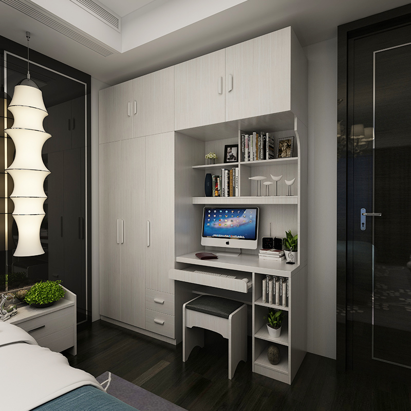 电脑桌床衣柜怎么摆放?